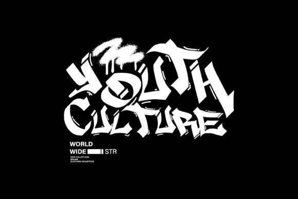 Grafity Typography Graphic: A Bold Statement for Modern Brands