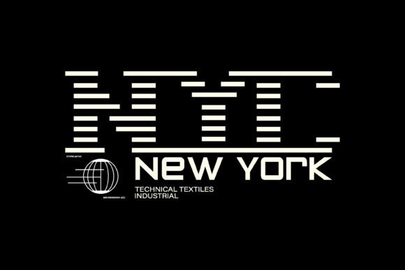 New York Typography Bold Graphic Tee: A Bold Statement in Streetwear