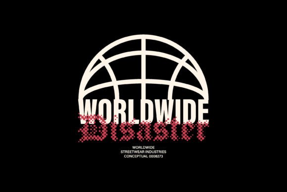 Outlaw Bold Typography Graphic Tee: The Streetwise Aesthetic
