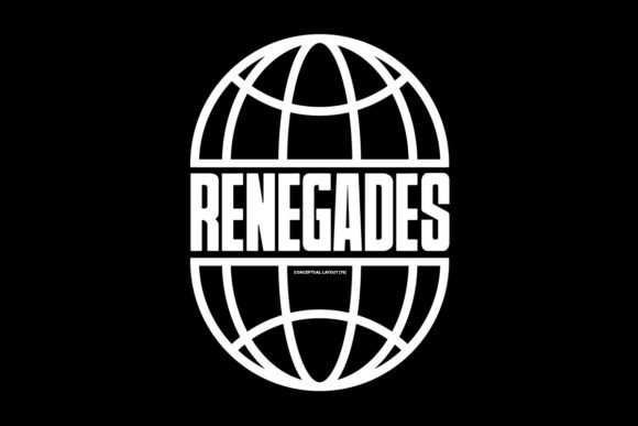 Renegades Streetwear Badge Graphic: Your Brand's Visual Edge