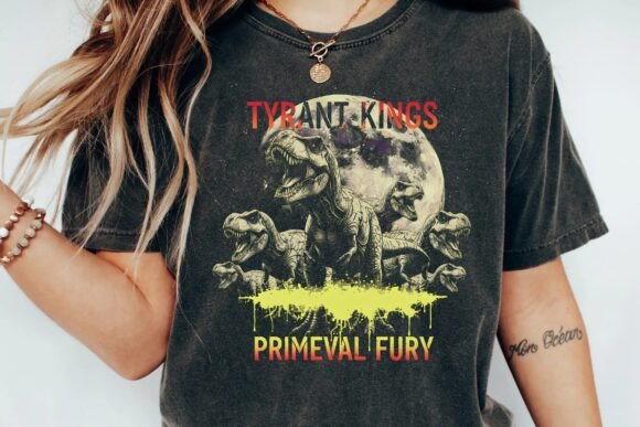 Tyrant Kings Primeval Fury: Unleashing a Bold Graphic Asset