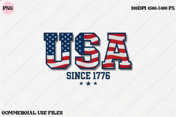 USA Since 1776: The Ultimate American Flag Graphic for Your Projects